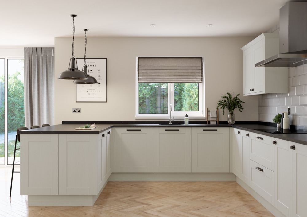 Belsay Woodgrain in Dove Grey by PWS