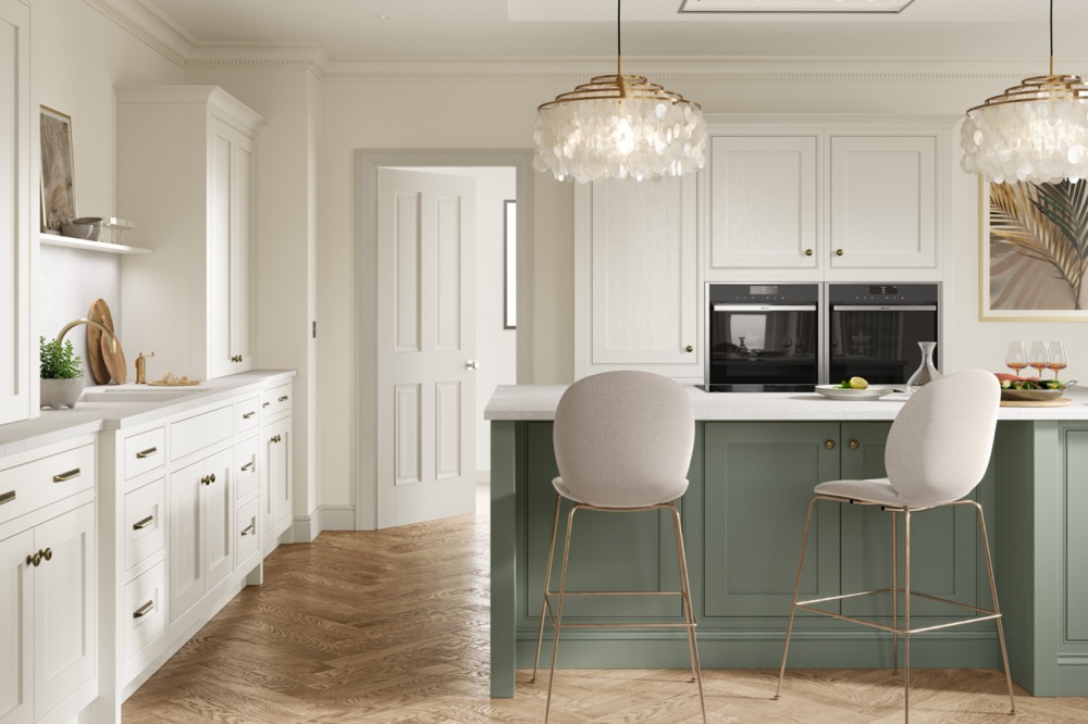 Clarendon in Dove Grey & Regiment by PWS