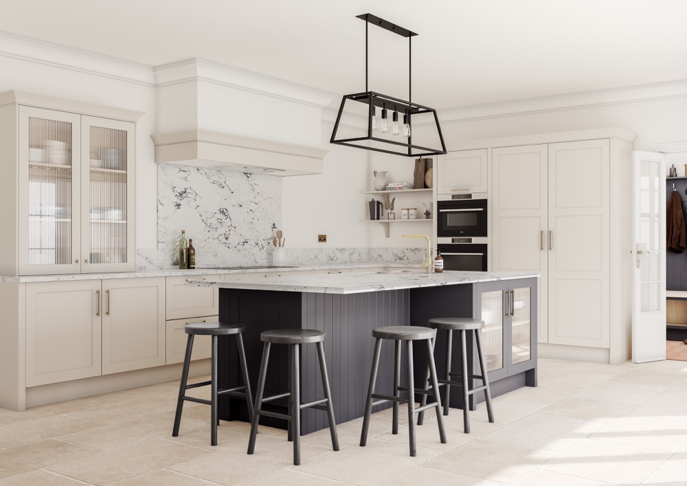Hunton in Taupe Grey & Graphite by PWS