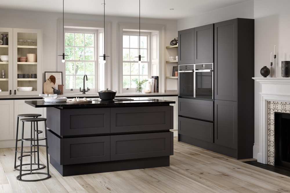 Hunton in Charcoal & Dove Grey by PWS