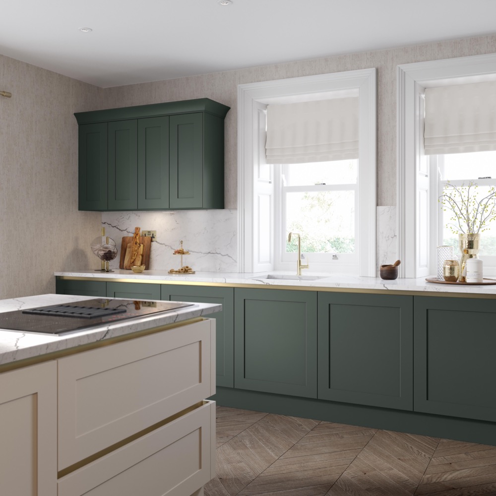 Hunton in Copse Green & Cashmere by PWS