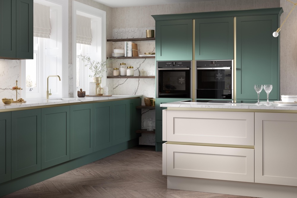 Hunton in Copse Green & Cashmere by PWS