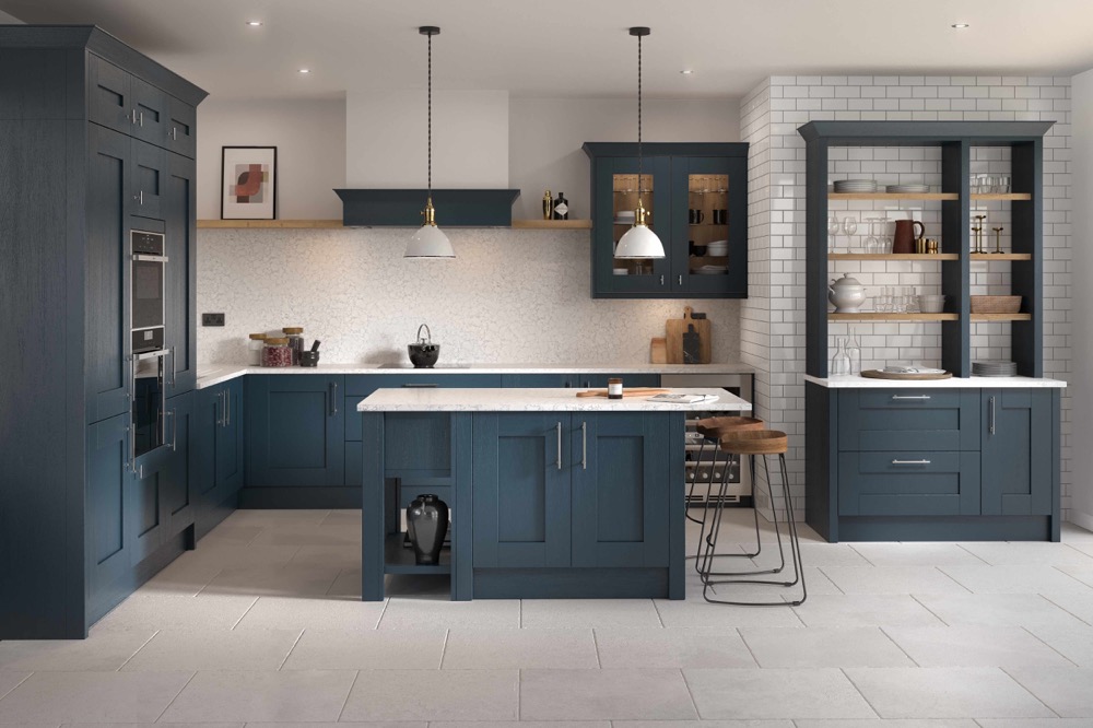 Milbourne in Hartforth Blue by PWS