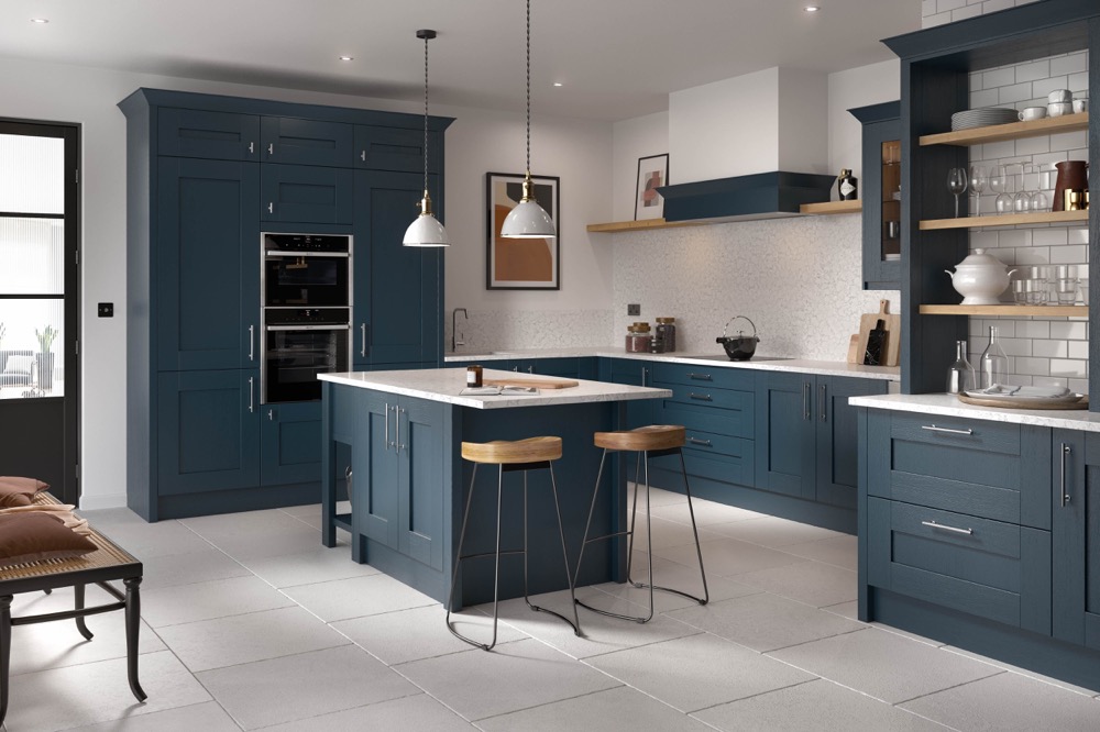 Milbourne in Hartforth Blue by PWS