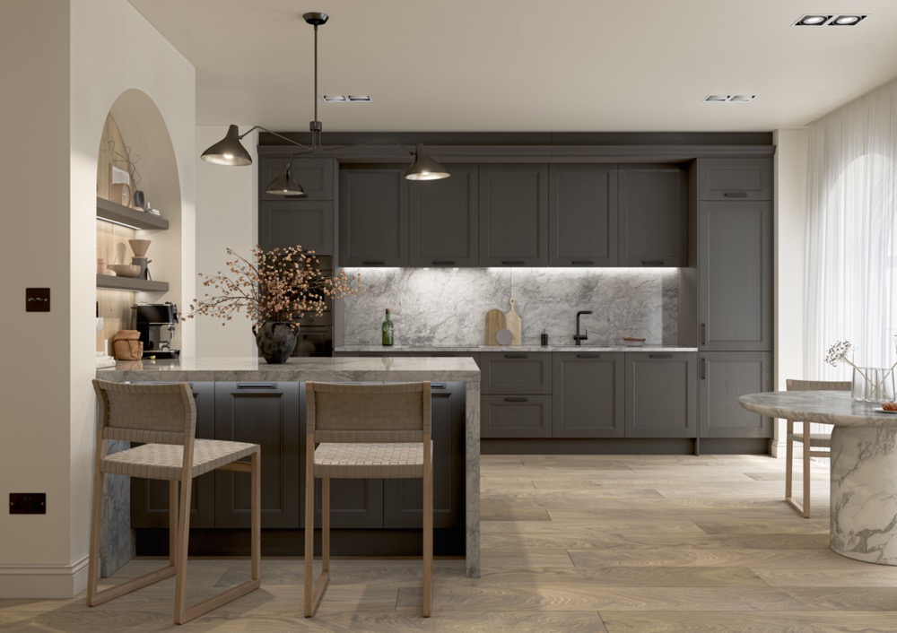 Mornington Beaded in Graphite by PWS