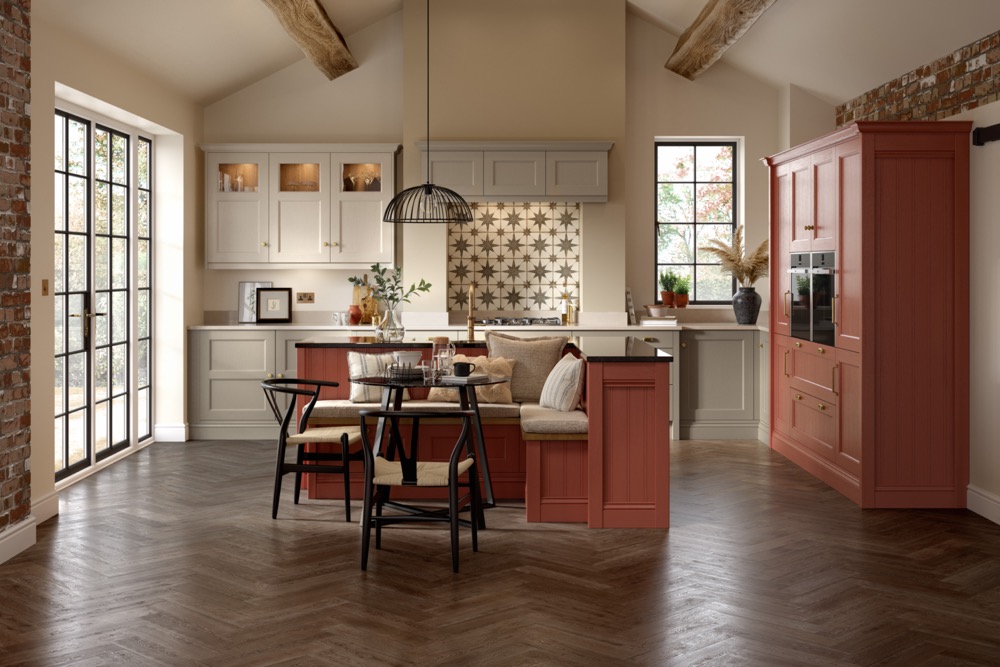 Mornington Beaded in Pimento, Stone & Porcelain by PWS