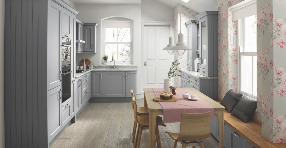Mornington Beaded in Partridge Grey by PWS
