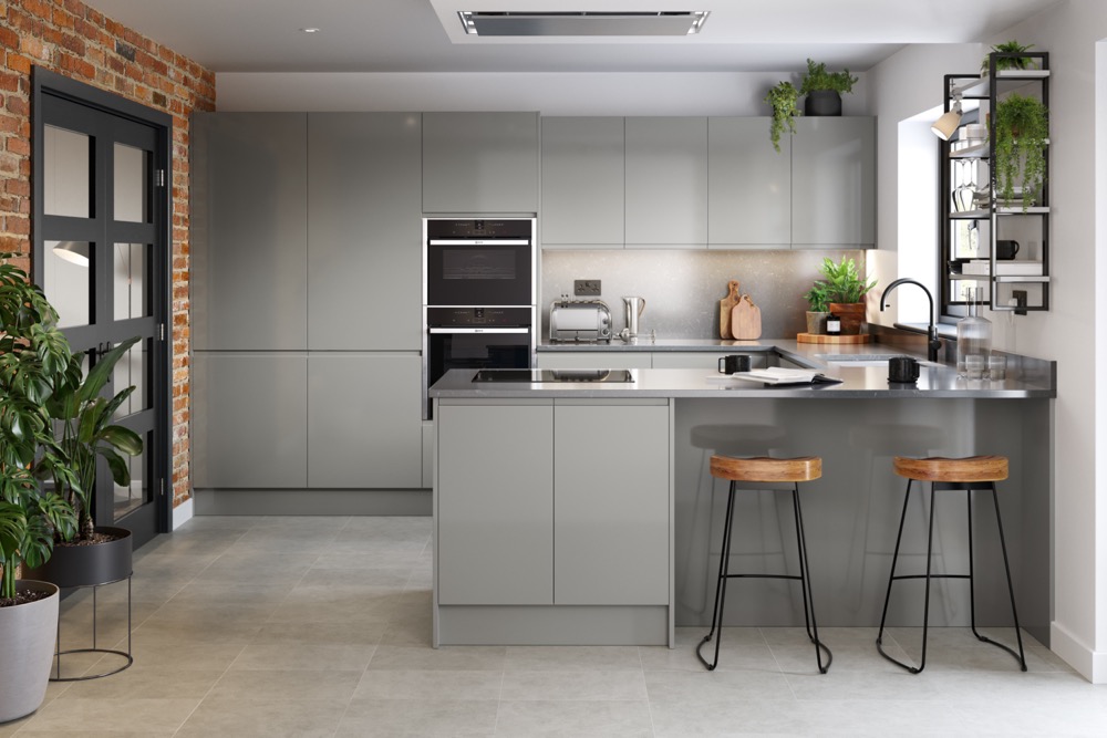 Remo in Silver Grey Gloss by PWS