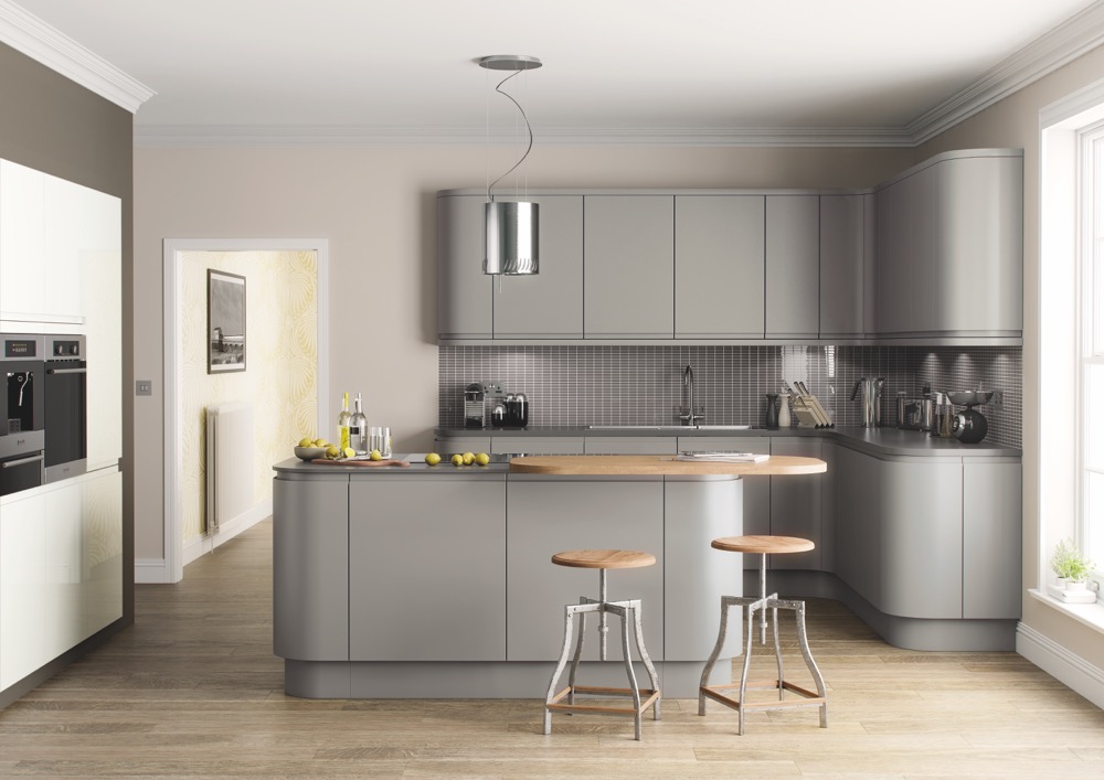 Lucente Matt in Lucente Painted Silver Grey by TKC