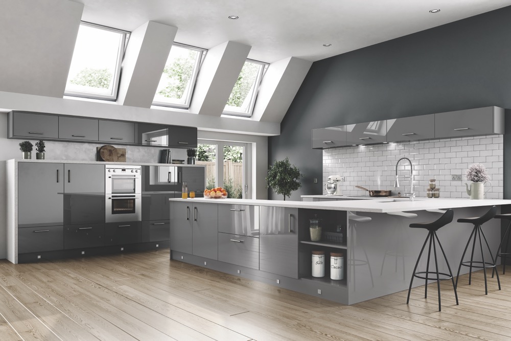 Vivo+ Gloss in Dust Grey and Anthracite by TKC