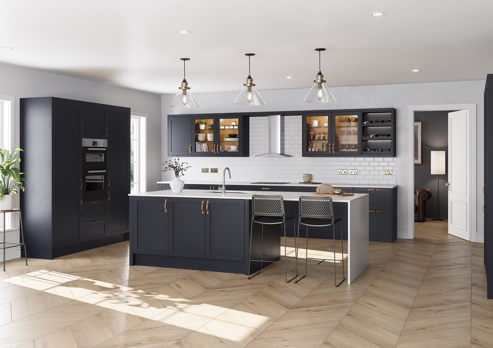 Newmarket in Indigo by TKC