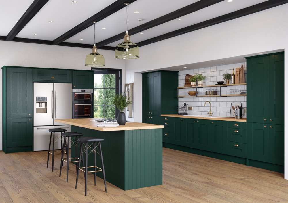 Cartmel in Fir Green by TKC