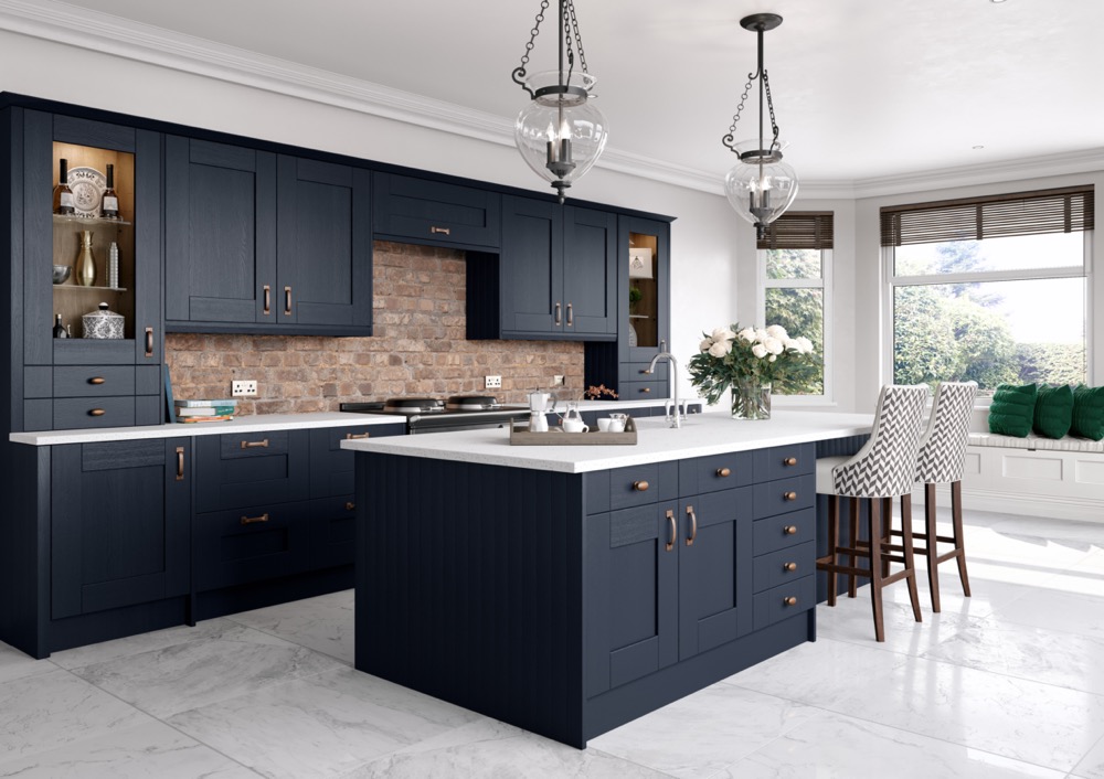 Cartmel in Indigo by TKC
