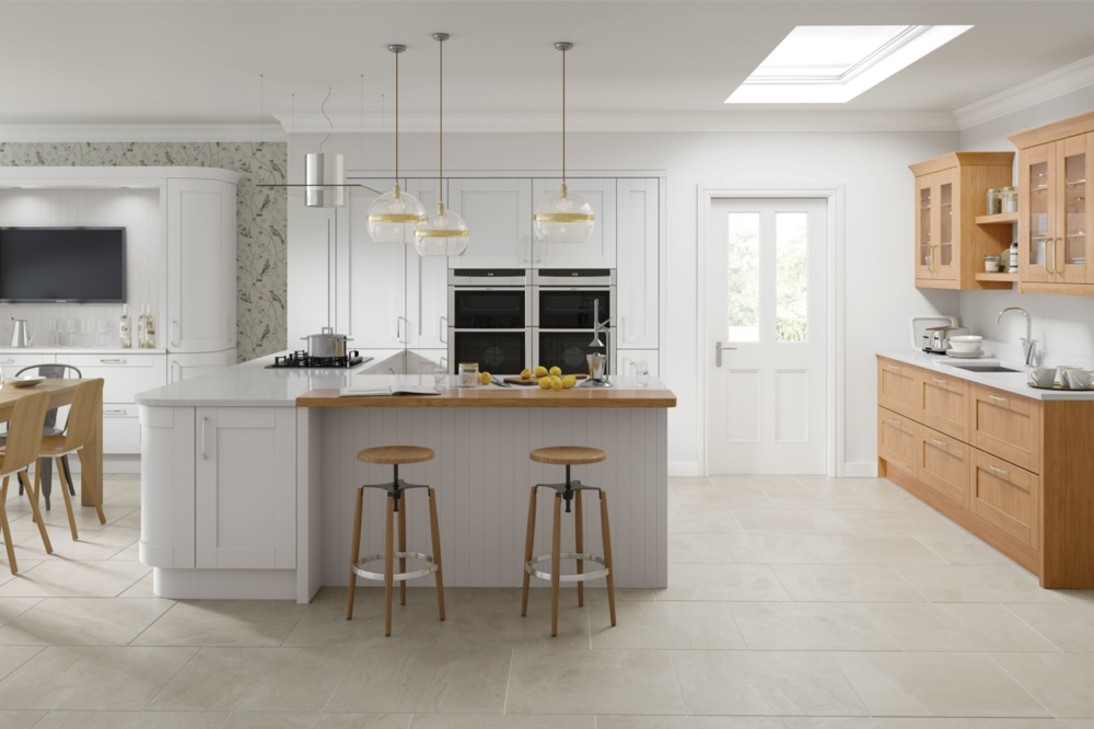 Cambridge in Light Grey Main by TKC