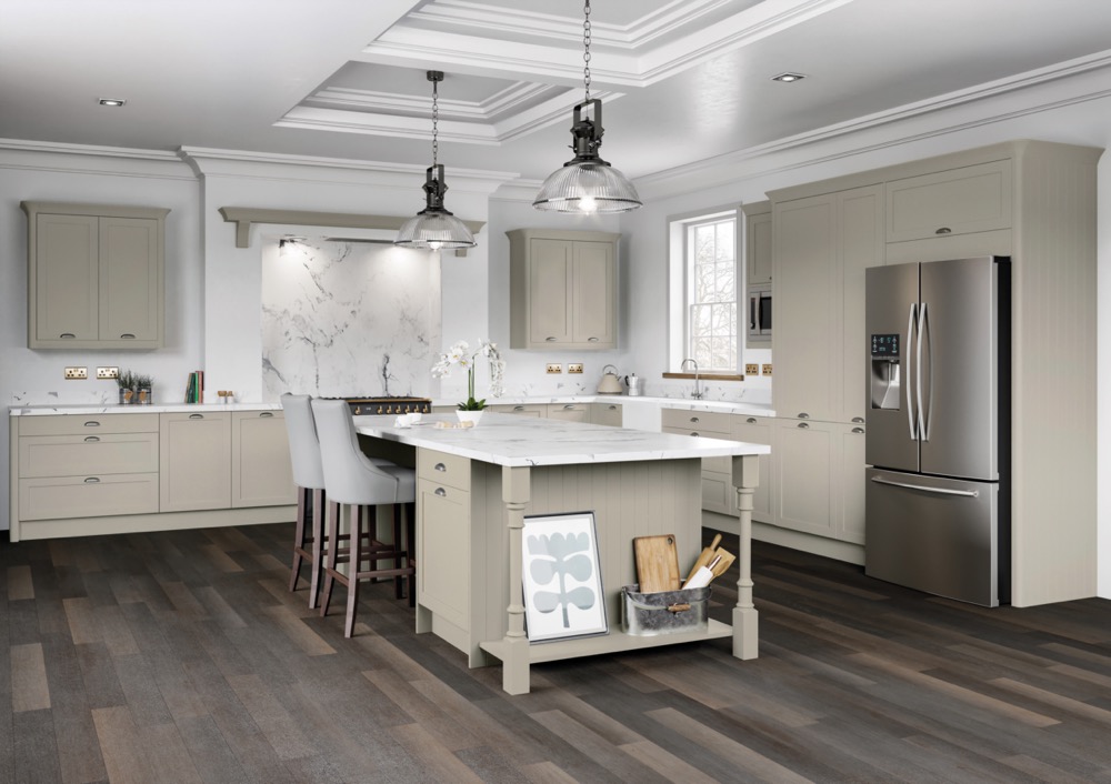 Newmarket in PTO Pebble Grey by TKC