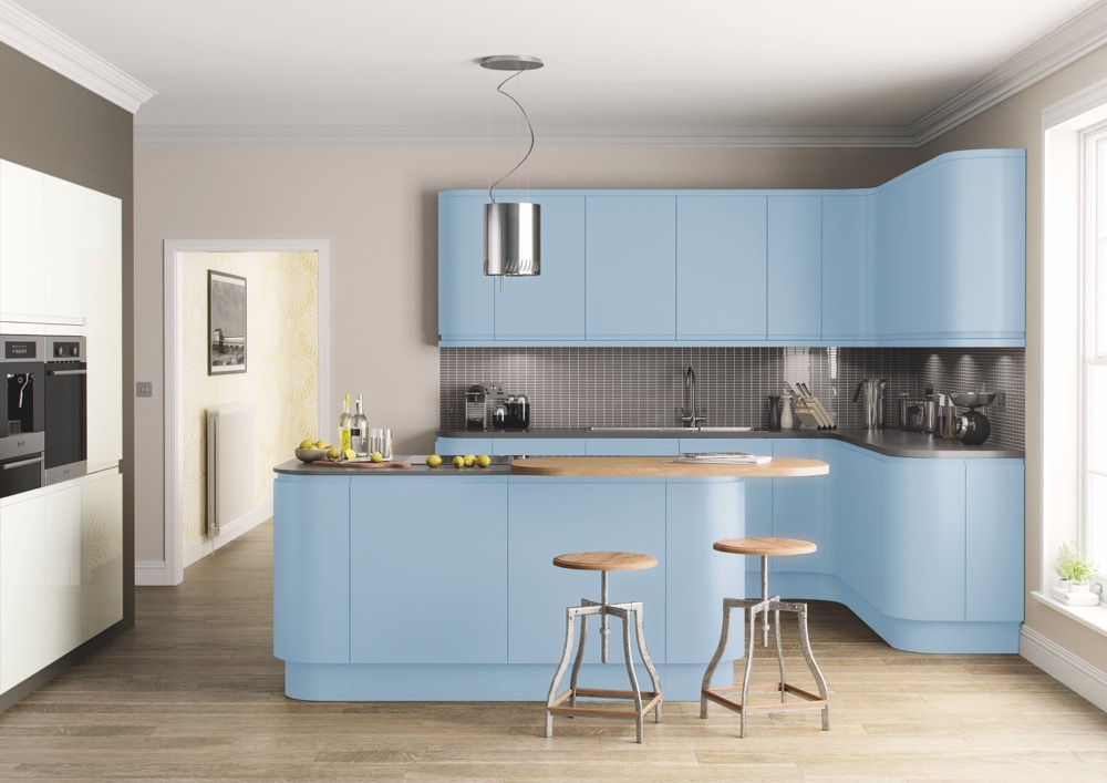 Lucente Matt in Lucente Painted Blue by TKC