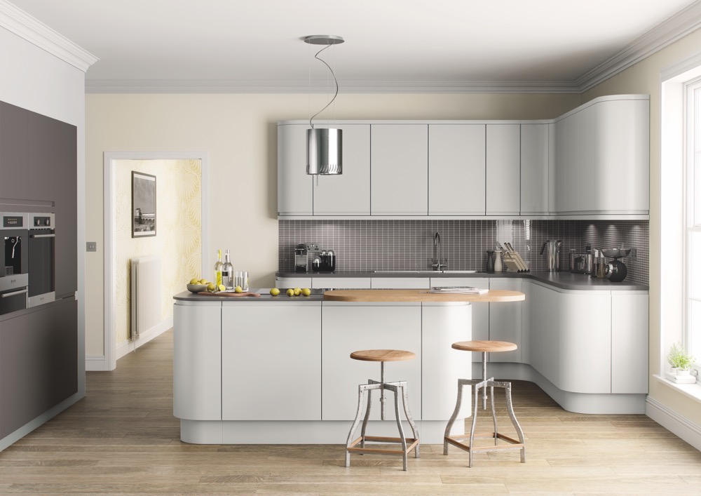 Lucente Matt in Lucente Painted Light Grey by TKC