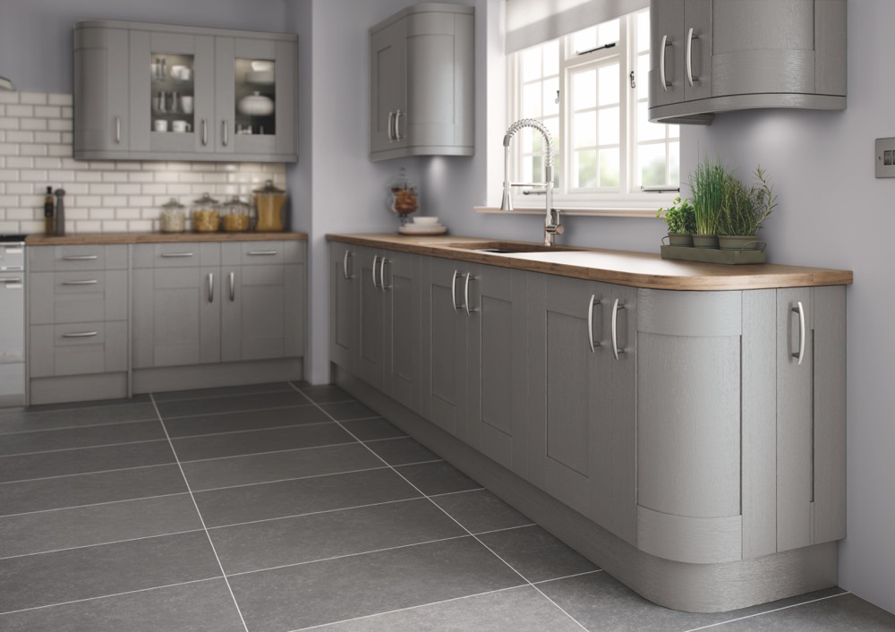 Cartmel in Hand Painted Dust Grey by TKC