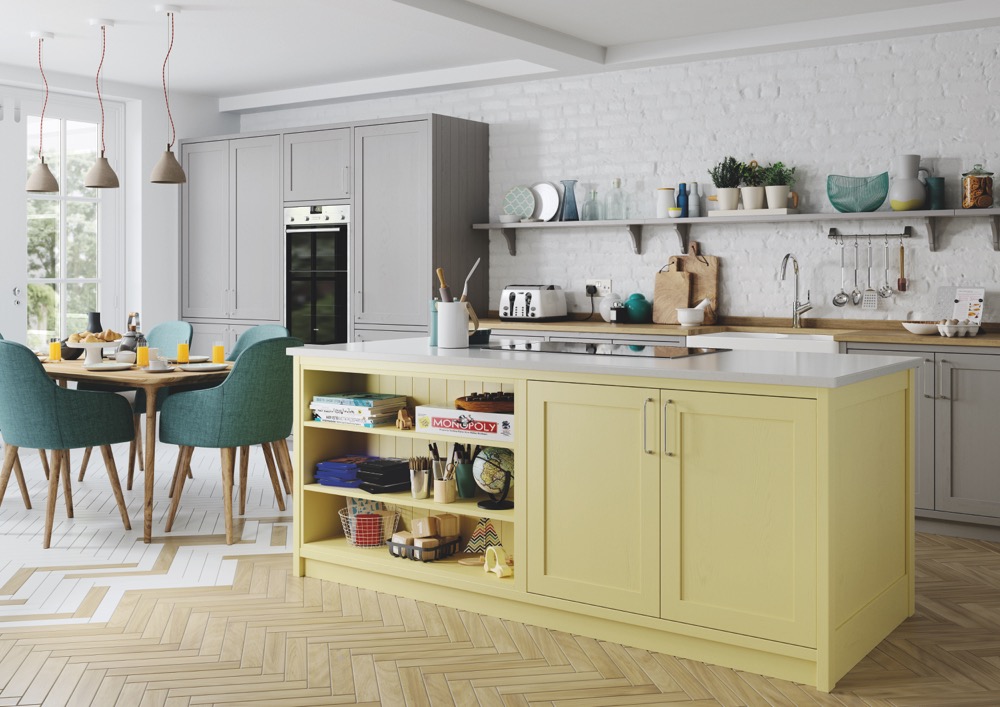 Aldana in CMS Yellow and Dust Grey by Uform