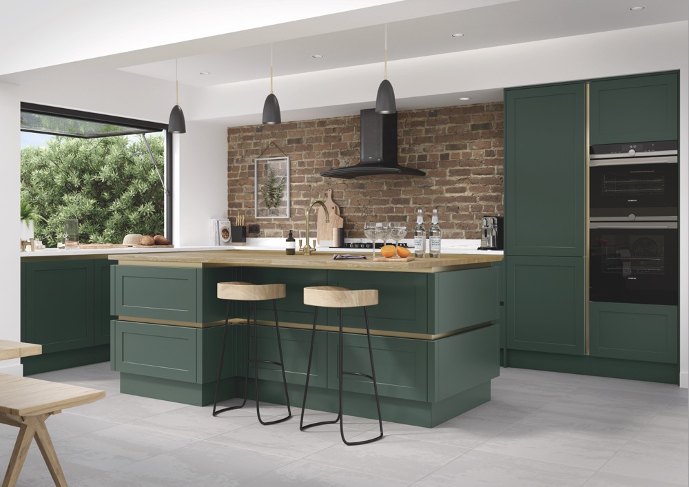 Clifden in Heritage Green by Uform