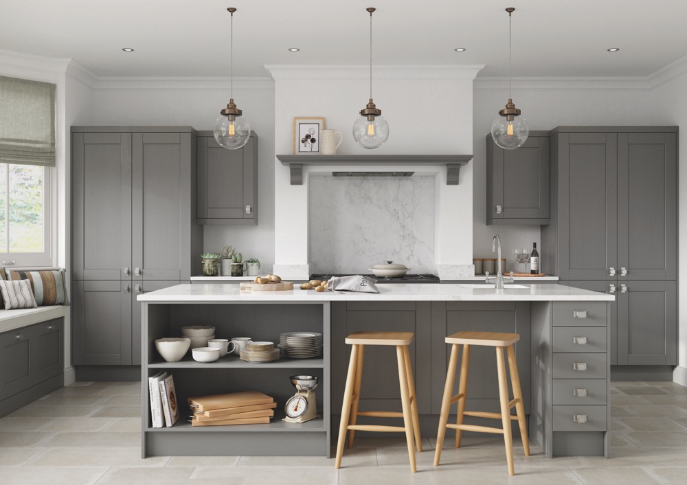 Kensington in Dust Grey by Uform