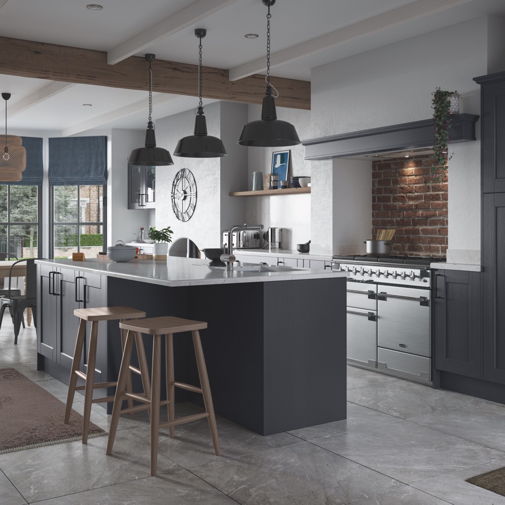 Kensington in Indigo by Uform
