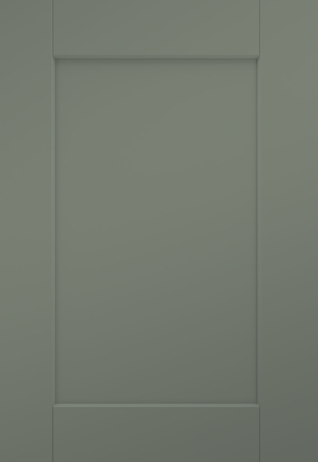 Belsay Smooth Reed Green Door by PWS